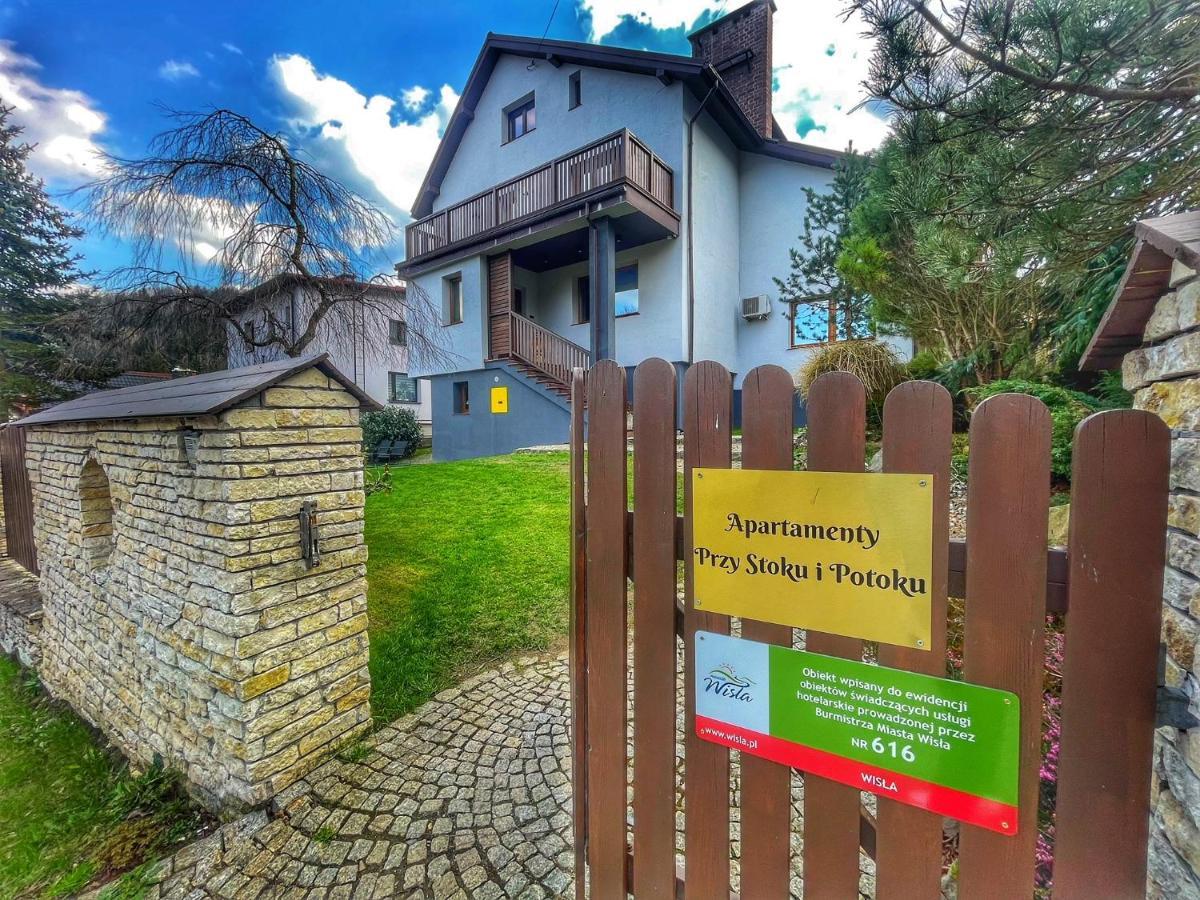 Przy Stoku I Potoku Apartman Wisła Kültér fotó